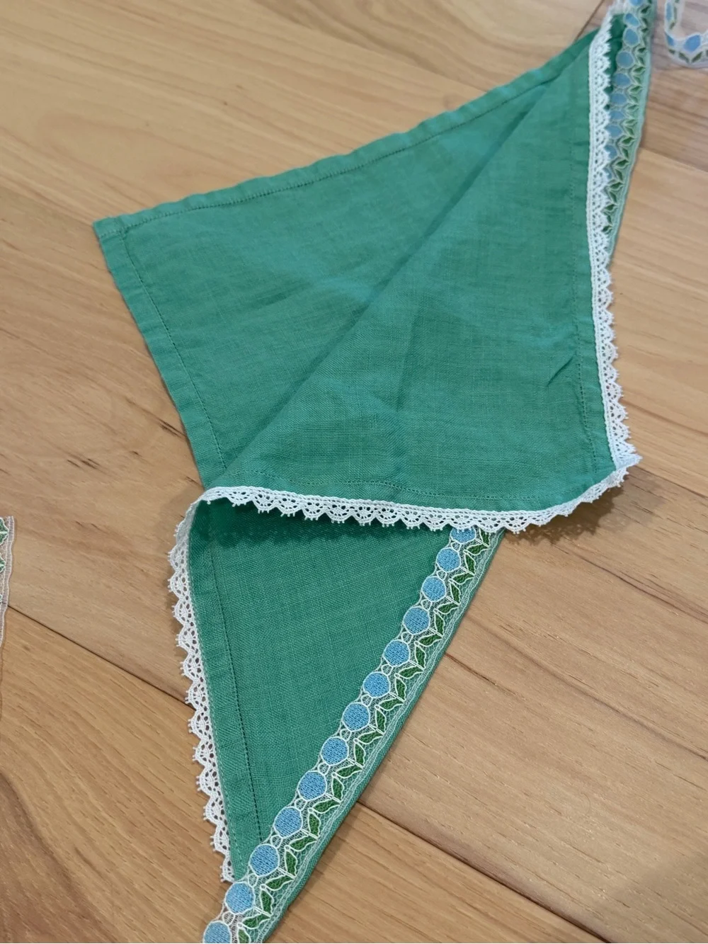 Handmade Cottagecore Bandana Triangle Hair Scarf